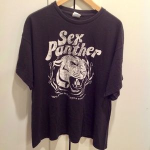 Sex Panther Novelty Graphic T-Shirt